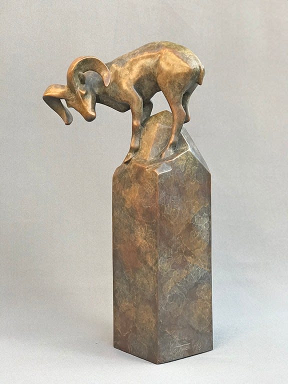 Kristine Taylor, Bighorn Sheep -tall, 2022