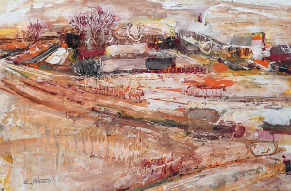 Roland Petersen, Winter Landscape, 1963