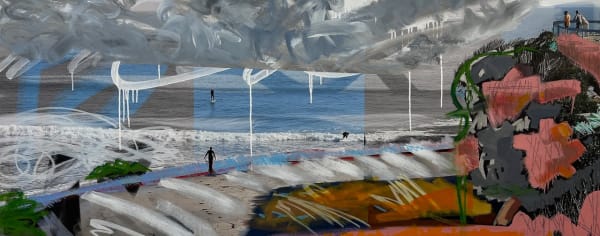 Gail Garcia, Santa Cruz, CA, Cliff Drive