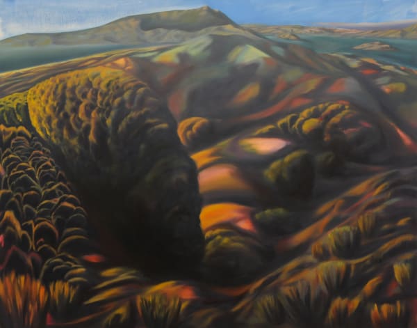 Katrina Magowan, San Bruno Mountain Looking North