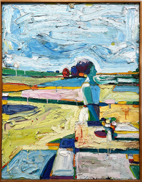 Roland Petersen, Girl With A Bouquet, 1964
