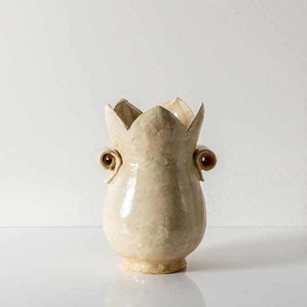 Creme Tulip Vessel