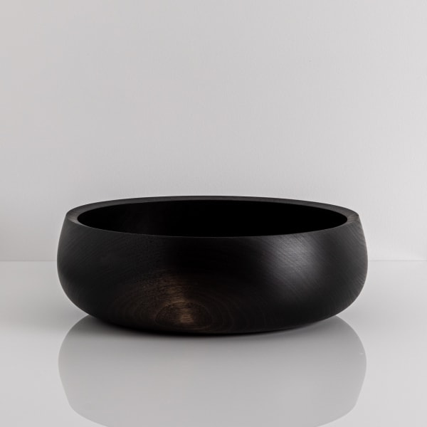 Calabash Blackened Walnut Bowl