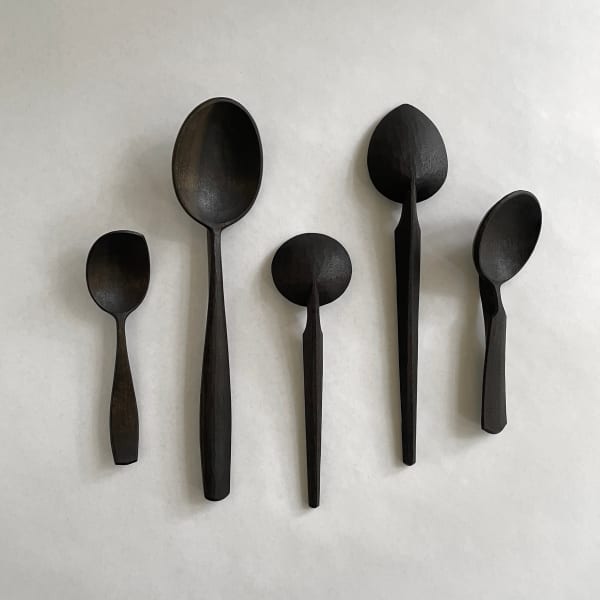 Blackened Walnut Spoons