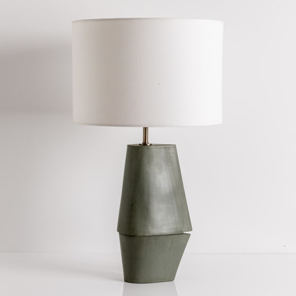 Grey Green Splice Lamp n. 1