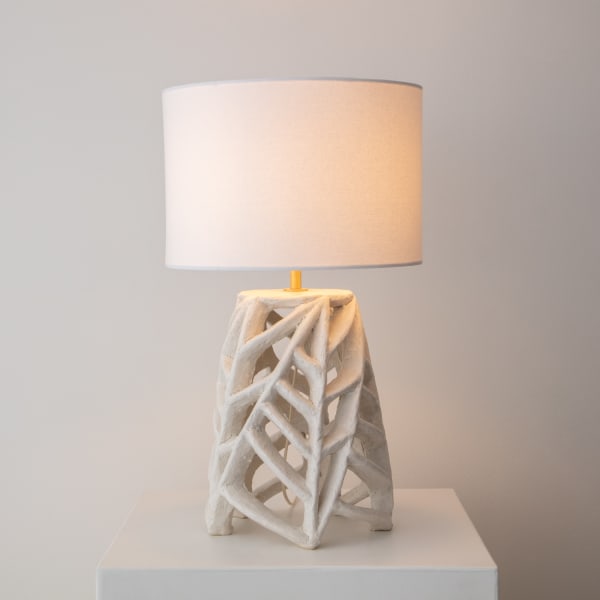 Christopher Maschinot Branch Table Lamp Dia 10" x H 13"