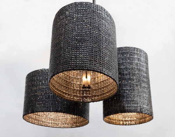 Three Drum Lopez Chandelier