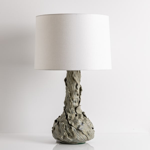 Pair of Tall Orchid Lamps