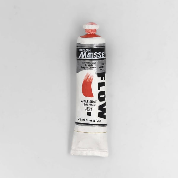 Kenny Pittock, Aisle Seat Salmon, 2022