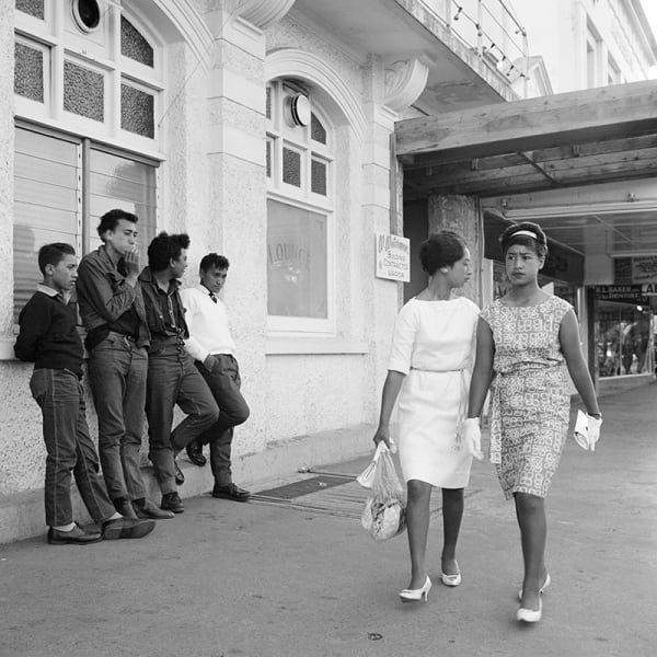 Ans Westra, Main Street, Wairoa, 1963