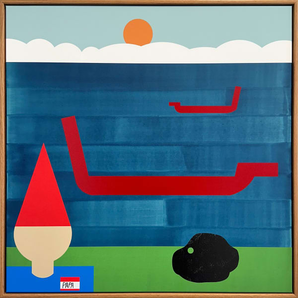 Wayne Youle, PASSING WAKA (Hi my name is), 2025