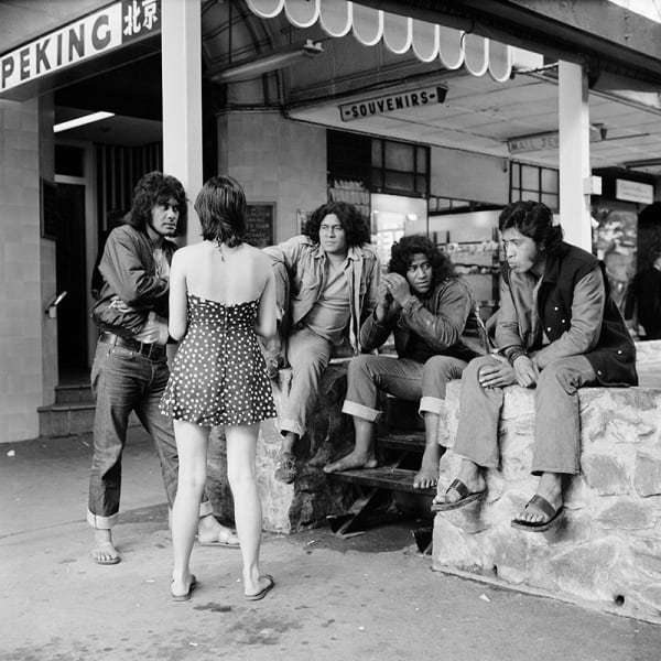 Ans Westra, Cuba Street, Wellington, 1974