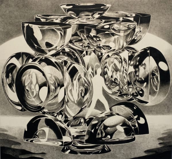 Douglas Stichbury, Levitating Oculi, 2020