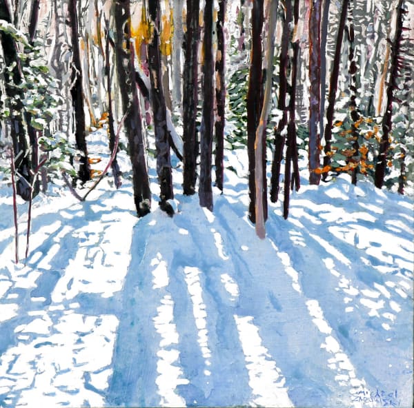 Micheal Zarowsky, sunlit late winter melt