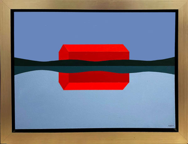 Charles Pachter - Red Barn Reflected
