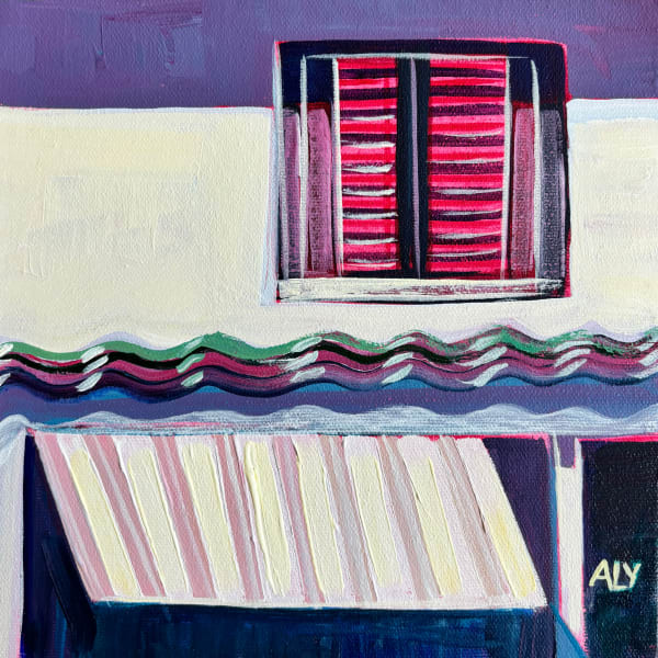 Aly Rosenzweig, Purple Shadows, 2025