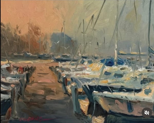 Peter Cheung, Veil of Morning Light………