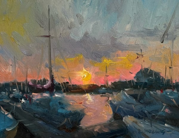 Peter Cheung, Brushstrokes of a Quiet Evening