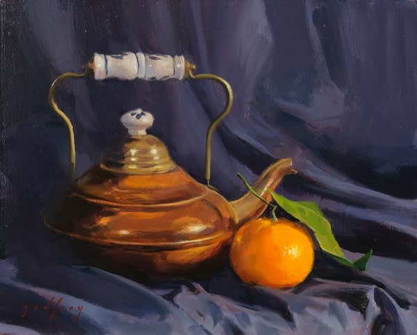 Stuart Godfrey, Teapot & Orange