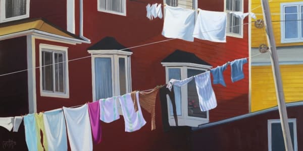 Helen Griffiths, Hanging out Together, 2017