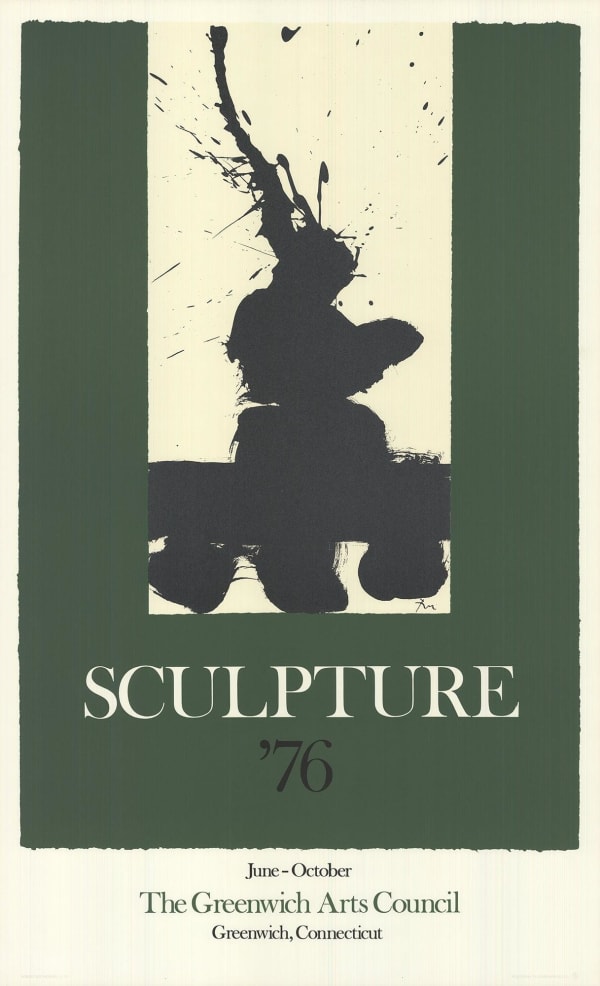 Robert Motherwell, Sculpture '76 - 1976 Lithograph Poster, 1976