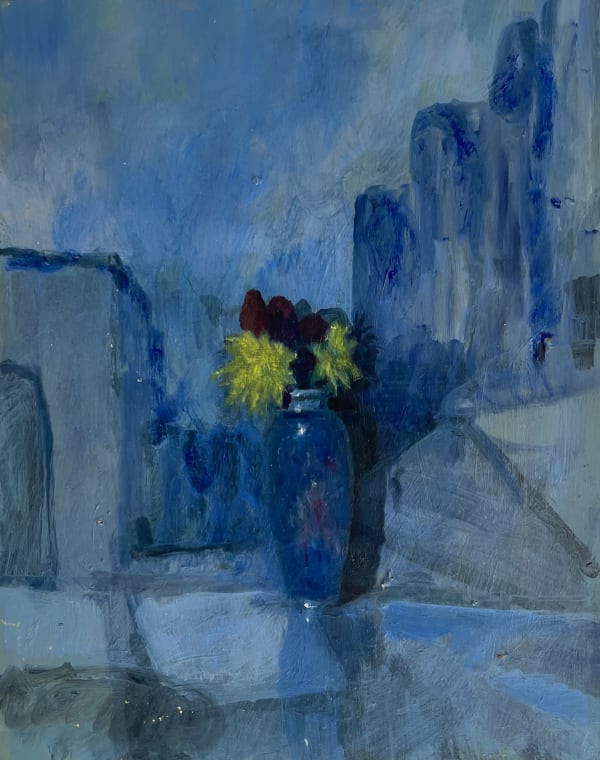 Sebastiain Espejo, Blue Vase, 2025