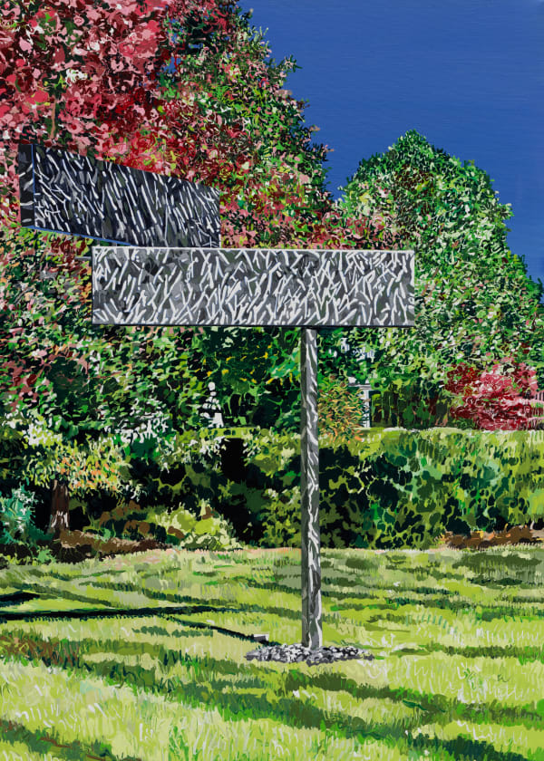 Yujim Kang, Sculpture on canvas 1, 2024