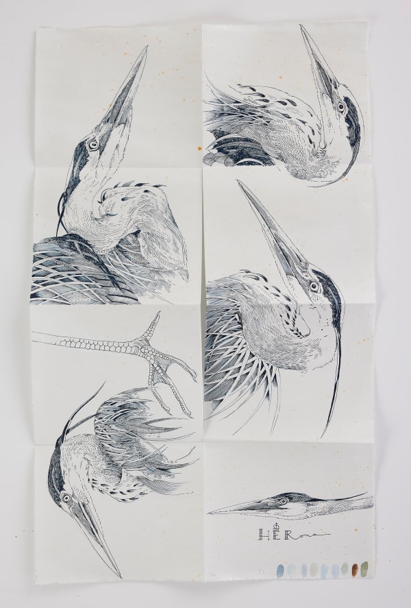 Scott Kelley, From of Book of Herons, 2025