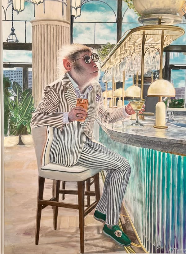 Serge Strosberg, The Boca Raton Monkey, 2025