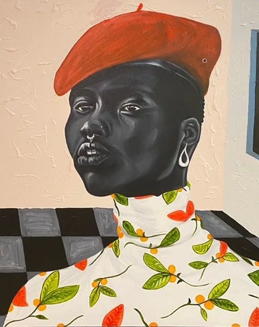 Otis Kwame Kye Quaicoe, Red Beret, c. 2020