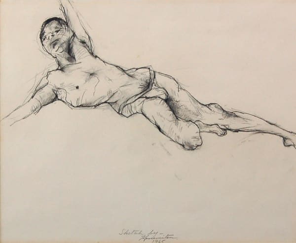 Matsumi Kanemitso, Untitled (Sketch of a Boy), 1965