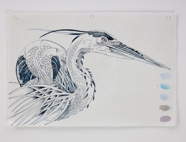 Scott Kelley, From of Book of Herons, 2025