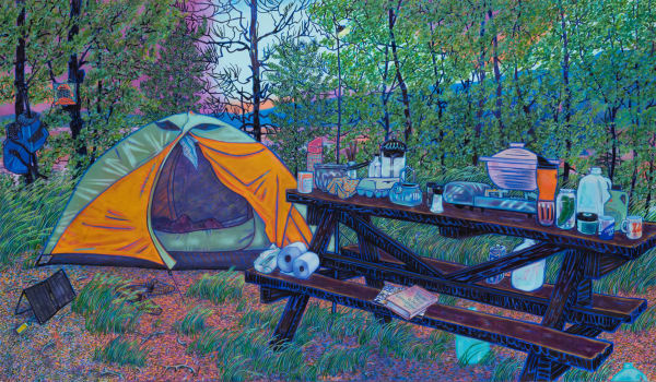 Campsite at Dusk, 2023