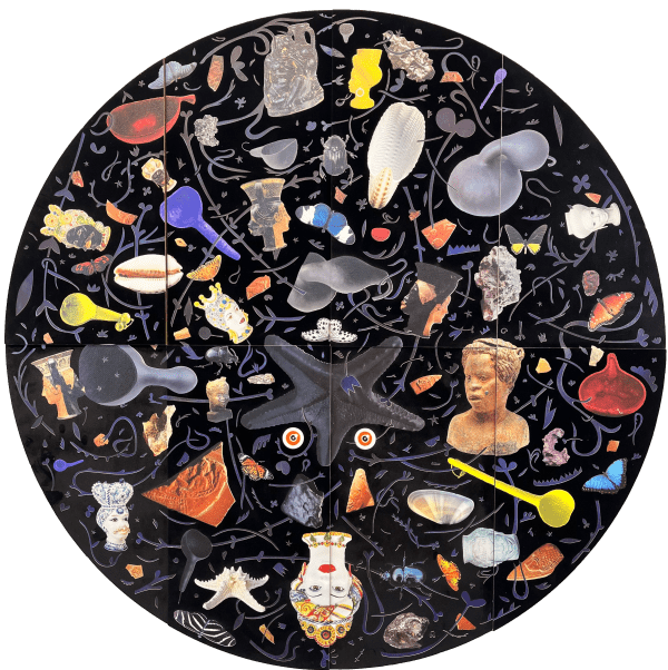 Black Menagerie (Moon Mask), 2023