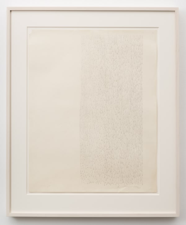 A light vertical rectangle comprised of smaller shapes on the right hand side