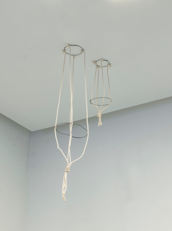 Vessel 7 and 8 (Rope and Wire), 2023