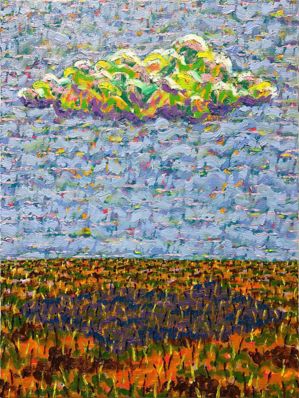 BENJAMIN DEGEN, Long Line/Run Low, 2019