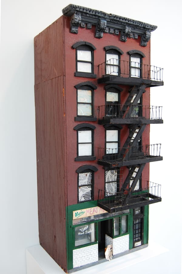 Maquette of Moe's Meat Market, 1994