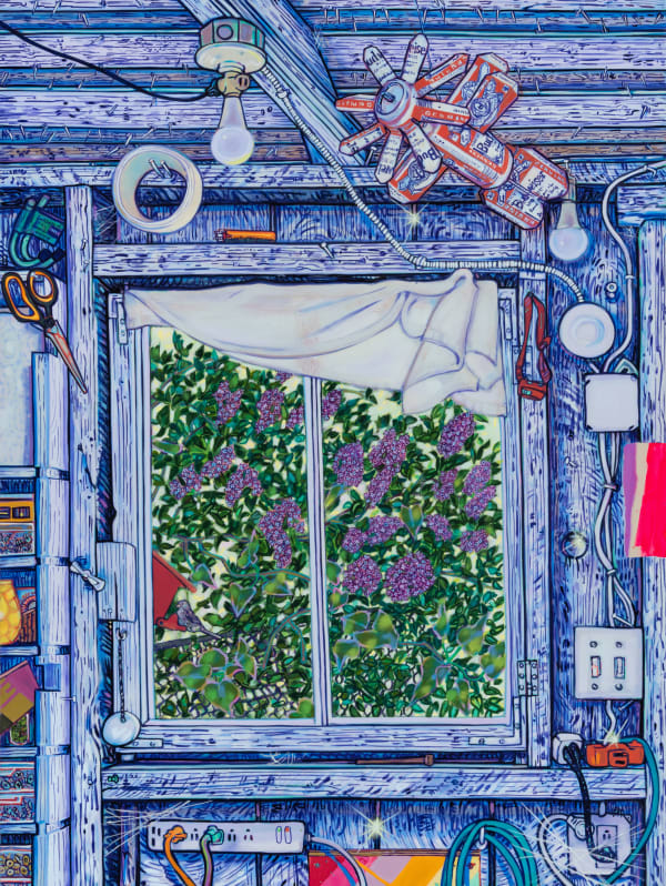 Shed with Lilacs, 2022