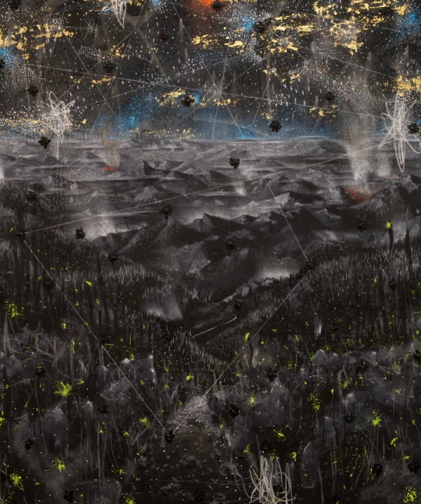 Keloid Constellations: Judgments from a high perch. A scarred landscape., 2022