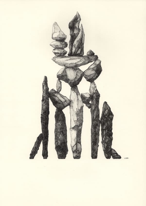 Rocks Stacks and Spires V, 2022