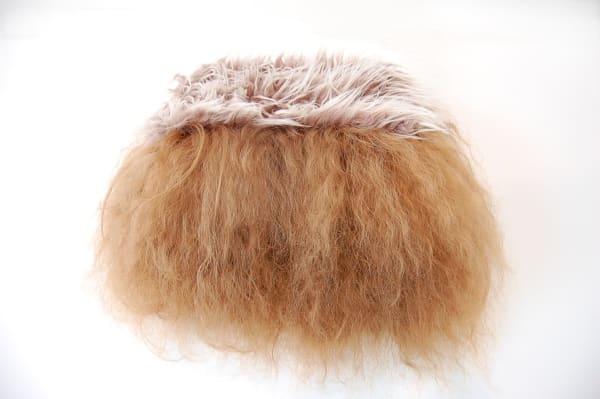 Faux fur and synthetic hair