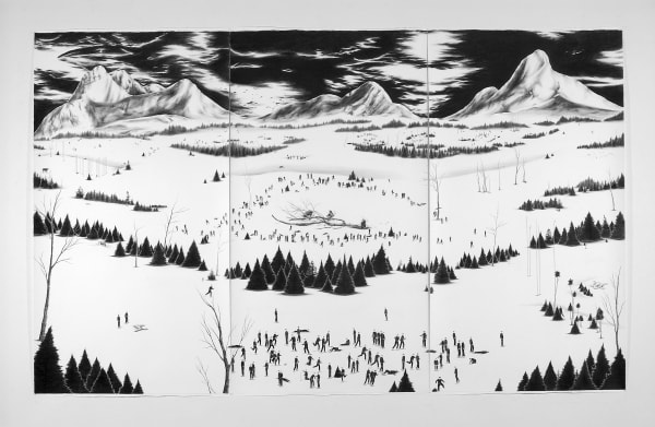 Everything that stands will be at odds with its neighbor and everything that falls will perish without grace, 2003