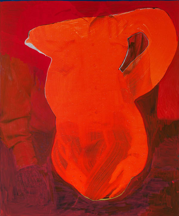 BEVERLY SEMMES, Orange Hand Pitcher, 2019