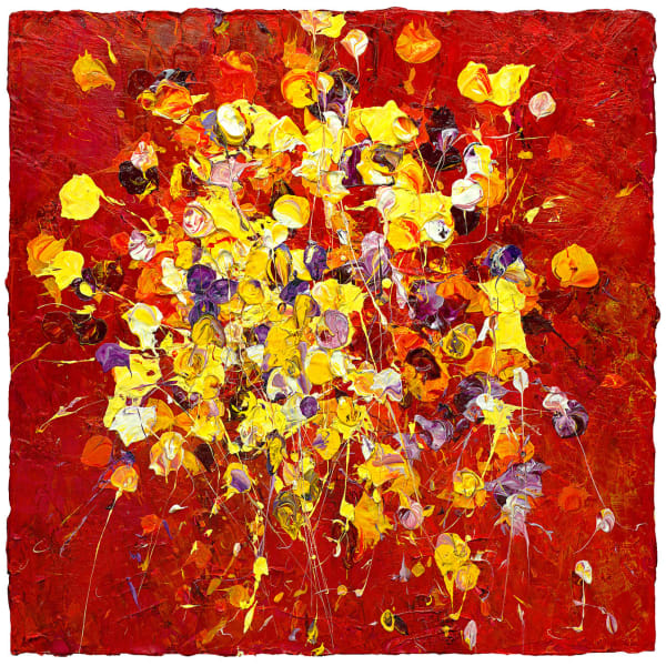 Emerging Bouquet 1, 2019 36 x 36 in 91.4 x 91.4 cm