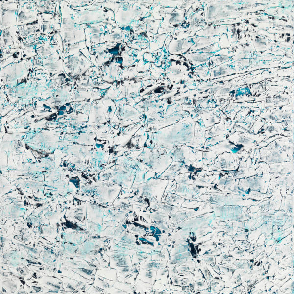 Teal Reverie 1, 2015 20 x 20 in 50.8 x 50.8 cm