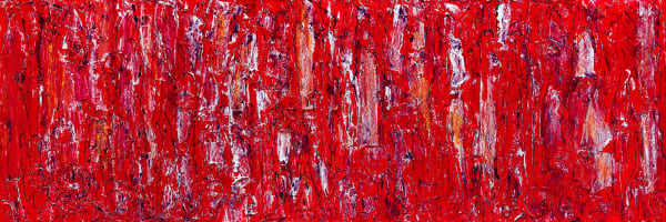 Nature Revisited 27, 2017 24 x 72 in 61 x 182.9 cm