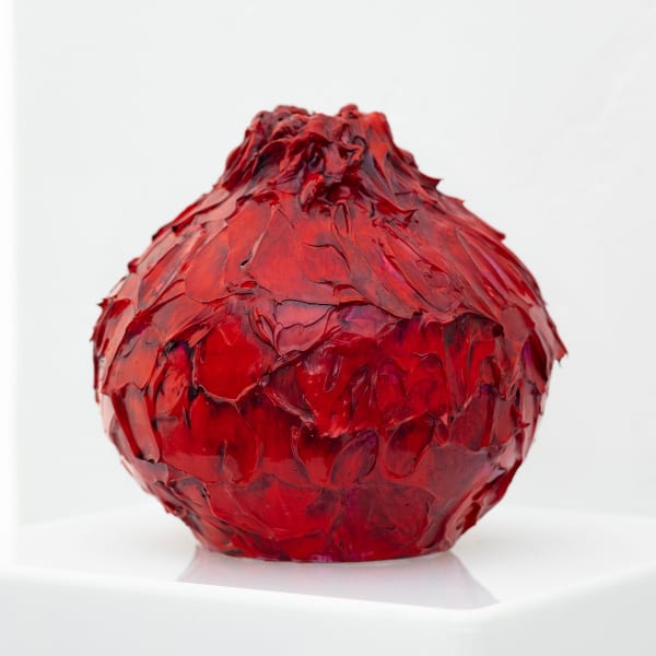Vase (extra small, red), 2022 8 x 8 x 8 in 20.3 x 20.3 x 20.3 cm