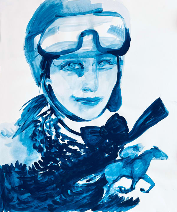 Suzy Spence, Blue Racer, 2020