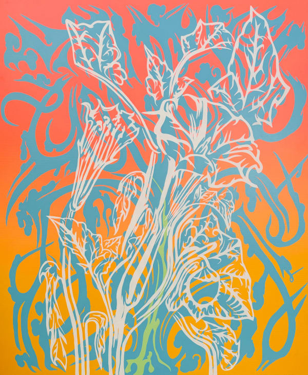 Hu Zeqian, The Everlasting Glow of Datura at Dusk, 2025